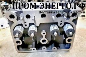 12/14 Головка цилиндра в сборе с клапанами 171.05.023-1